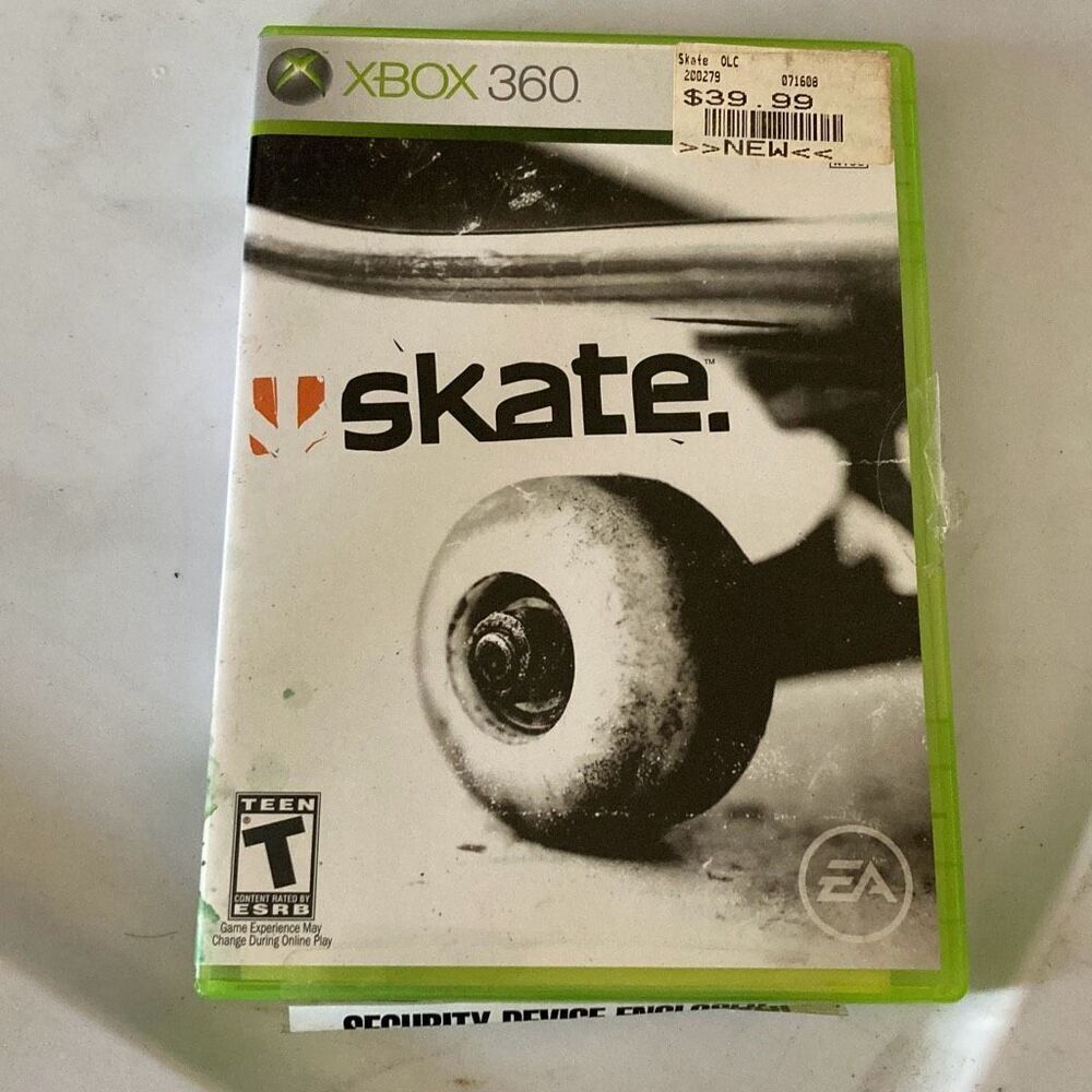 Skate Xbox 360 Game Complete w/ Case & Manual EA Sports Tested